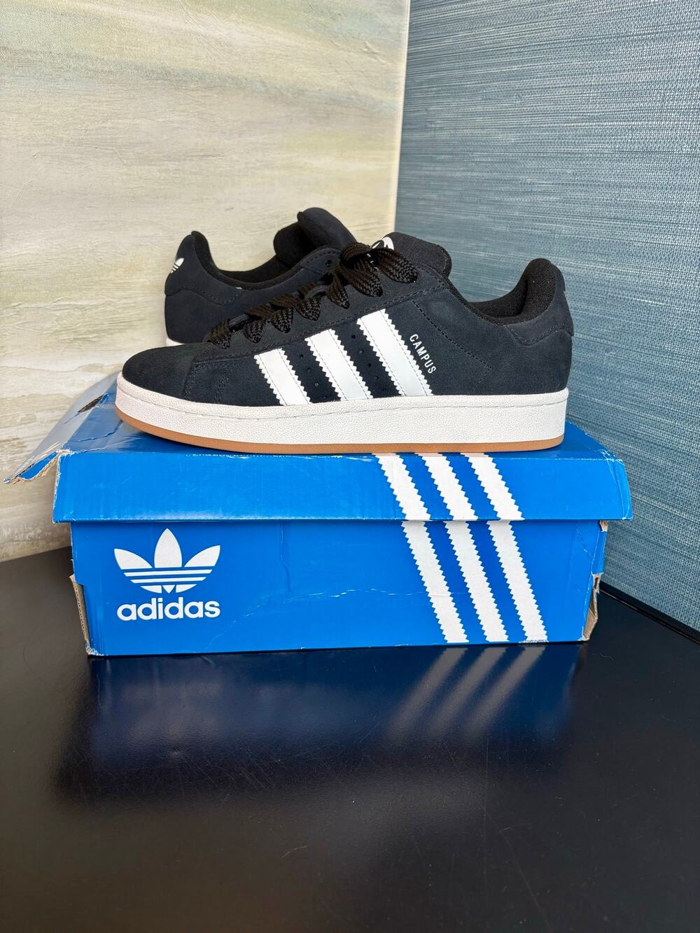 New in Box - Adidas Campus 00s J - Blk/Wht - 6Y (7.5 Woman)